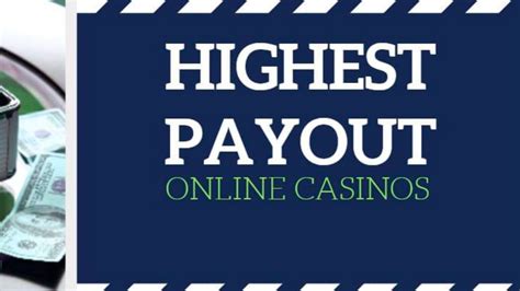 best payout online casino australia 2022